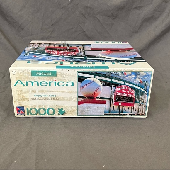 2008 SURE-LOX Midwest America Wrigley Field Chicago Cubs  1000 piece Puzzle - Picture 3 of 4